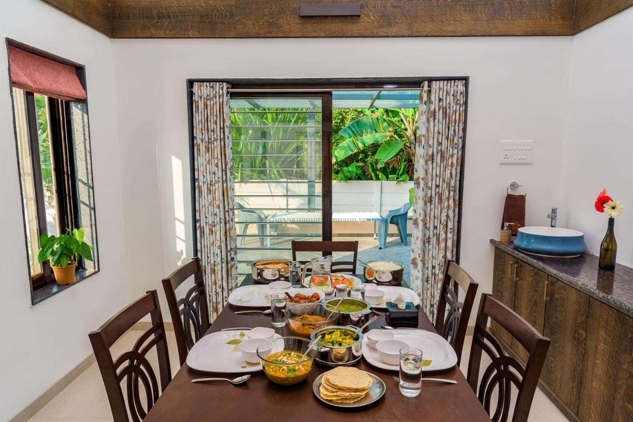 Saffronstays Eden, Nashik - Pet-Friendly Villa With Pool, Jacuzzi & Grape Farm 외부 사진